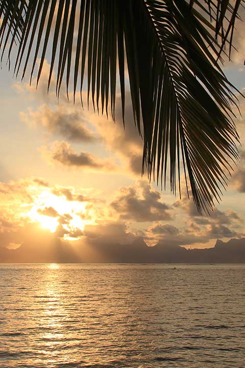 Moorea view French Polynesia photo © Laurent Loussan